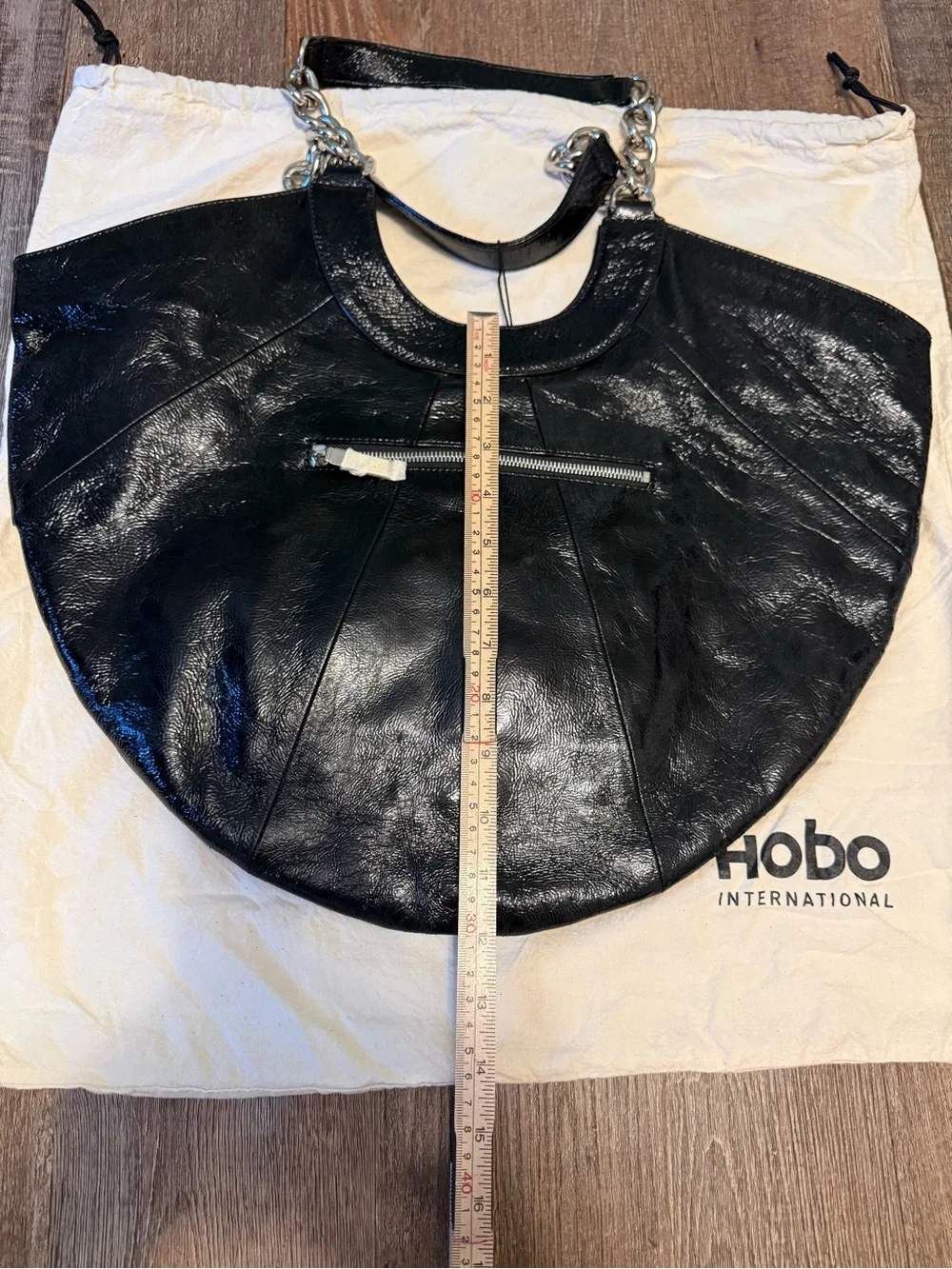 Hobo International Black Janelle Vintage NWT